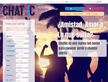 Tablet Screenshot of chatiic.com